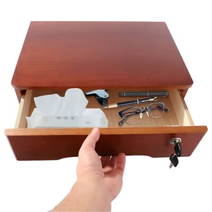 Vintage Desktop Small Wooden Chest of Drawer Storage Cabinet Boxs Organiser Unit - Picture 1 of 20