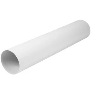 4" Inch Round Straight Plastic Ventilation Duct - 20" Inch Long Rigid Ducting... - Picture 1 of 8