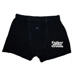 Calzoncillos boxer Padre del Novio para Hombres Día de la Boda (4 Tallas) - XWBS05 - Imagen 1 de 1