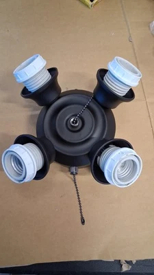 Replacement Light Kit Fitter For Harbor Breeze Sailor Bay 62" Ceiling Fan - Image 1 of 2