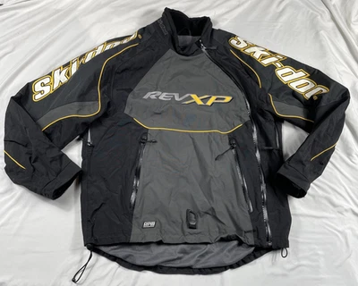 Skidoo BRP Jacket Adult Size Large Snowmobile Zip Pockets Team Winter Mens - Image 1 of 4