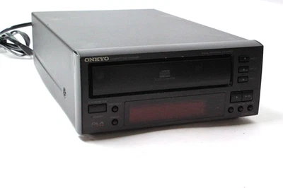 Black ONKYO C-707CHX 3 Compact Disc CD Changer Player Shelf HiFi Stereo As Is - Image 1 of 4