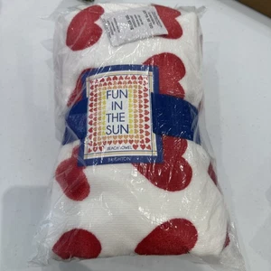 Brighton Strandtuch Ombré Herz 60” x 30” Pool Sommer Neu mit Etikett!! - Bild 1 von 3