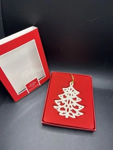 Lenox Pierced Christmas Tree Ornament In Box - Picture 1 of 3