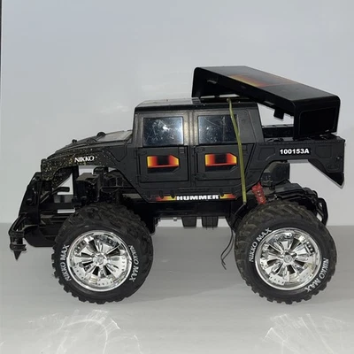 Vintage 2004 Nikko RadioControl Hummer H2 SwingbackTruck 1/10 NoRemote Untested  - Image 1 of 4