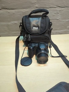 Nikon Coolpix L120 AA Battery 14.1MP 21x Zoom Digital Bridge Camera & Soft Case - Picture 1 of 15