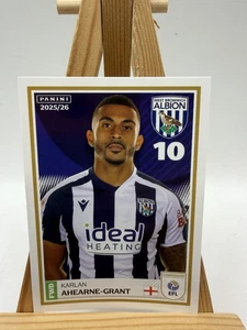 PANINI EFL 2025 - 26  STICKER Karlan Ahearne-Grant West Bromwich Albion #452 - Picture 1 of 4
