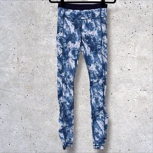 Mallas Lululemon Speed III para mujer talla 4 SeaSide Silver Fox Alberta Lake Blue - Imagen 1 de 9