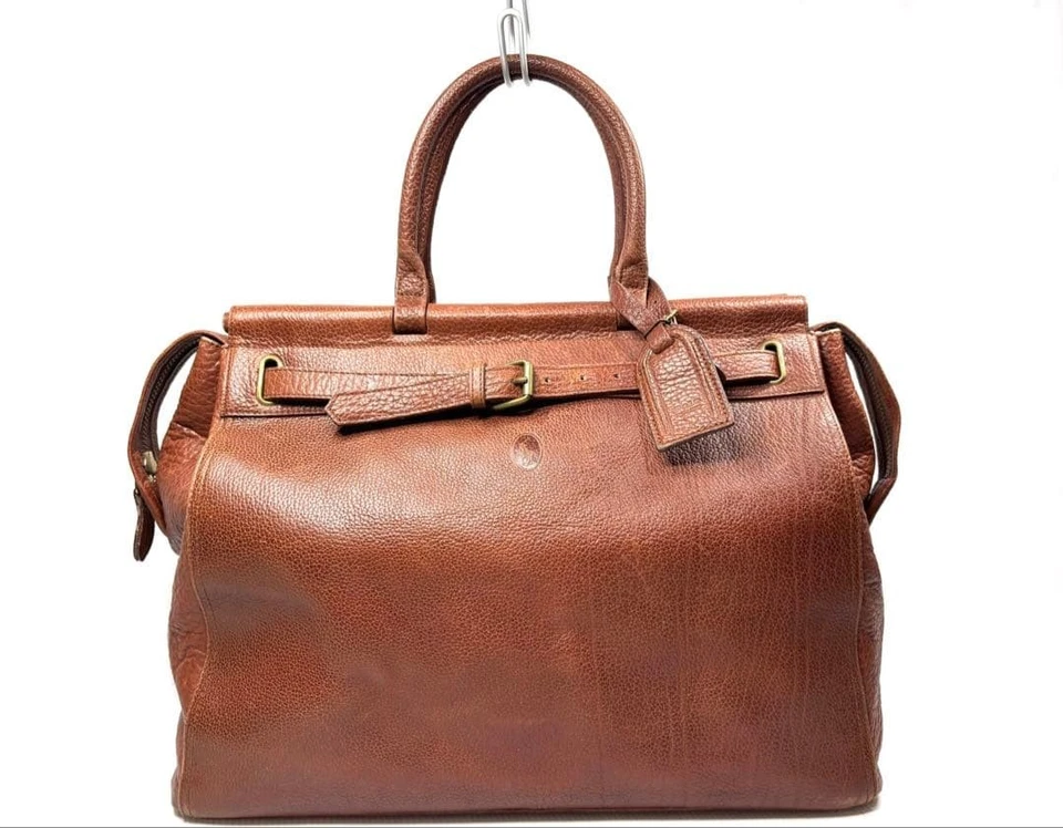 Bolso Polo Ralph Lauren Boston Descatalogado De Colección Cuero Caballo Sello Mujeres De Colección Foto 1 de 4