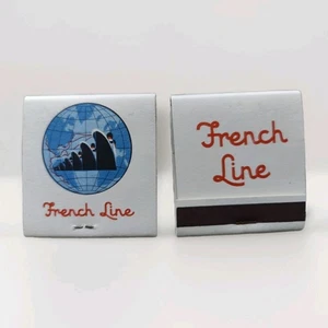 Pochette d'allumettes French Line paquebot Transatlantique France 1963 A .Laprée - Imagen 1 de 12