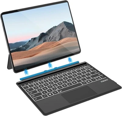 Surface Wireless Keyboard for Microsoft Surface Pro 7/7+/6/5/4/3 (12.3 inch) - Image 1 of 4