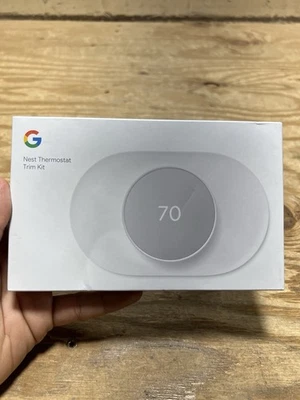 Google Nest Thermostat Trim Kit - Snow White (GA01837-US) - Image 1 of 4