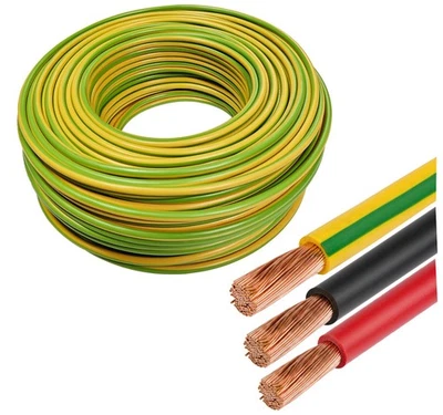 GENERAL CAVI Erdungskabel H07V-K Aderleitung flexibel Erdungsleitung Batteriekabel PV Anlage