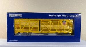 NUEVO EN CAJA Industrial Rail IDM 3001 Union Pacific Stock Car - UP47750 - Calibre O - Imagen 1 de 5