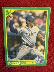 Vintage 1990 Charlie Hough Texas Rangers Score MLB Baseball Trading Card 202 - Picture 1 of 12