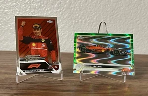 2023 Topps Chrome F1 | Charles Leclerc #117 #166 | Scuderia Ferrari /99 - Picture 1 of 6