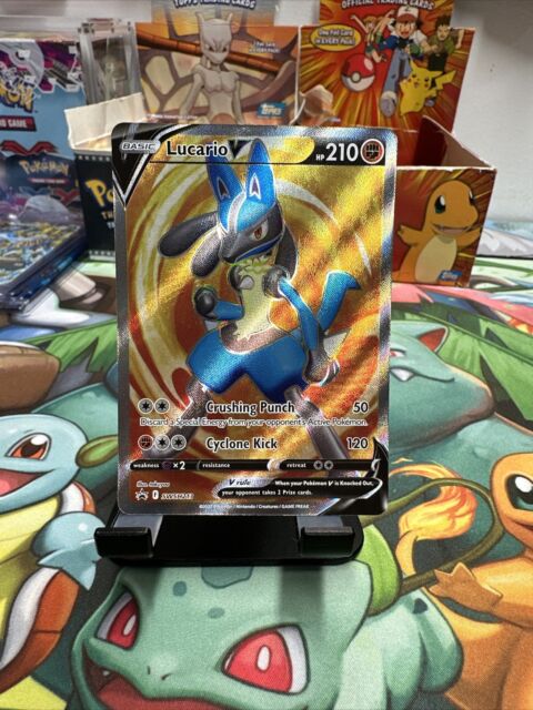 Lucario V Foil Pokémon Carta Em Português 27/73 - Deck de Cartas - Magazine  Luiza