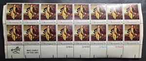 Scott #1704 George Washington - Princeton Block of 16 PN #37647-37651 - Picture 1 of 1