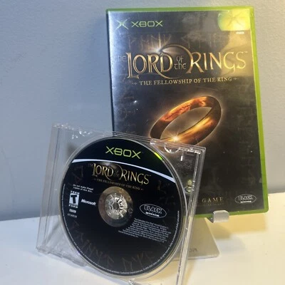 Lord of the Rings The Fellowship of the Ring - Xbox AD Complete CIB - (See Pics) - Image 1 of 4