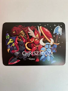 Artist Series Shovel Knight Shield Black Plague Specter Art Card Mini Print - Picture 1 of 1
