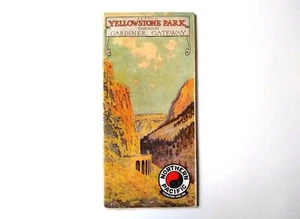 Antik 1911 Nordpazifik sehen Yellowstone durch Gardiner Tor - Bild 1 von 6