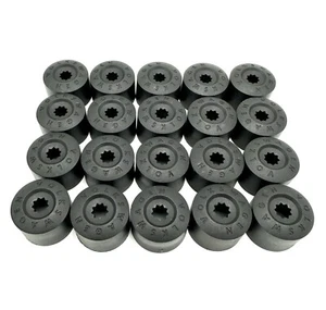 Original VW Radschrauben Kappen 20 Stück Kappen 1K0601173 9B9 Schlüsselweite 17 - Bild 1 von 2