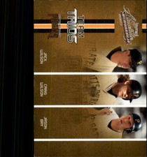 2005 ABSOLUTE MEMORABILIA TEAM TRIOS BASEBALL ASSORTED SINGLES U-PICK