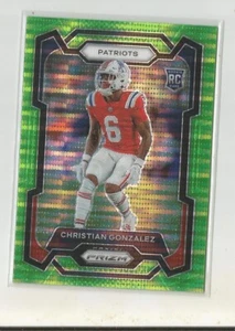 Pulsar Panini Prizm 2023 CHRISTIAN GONZALEZ verde fluo - Foto 1 di 1