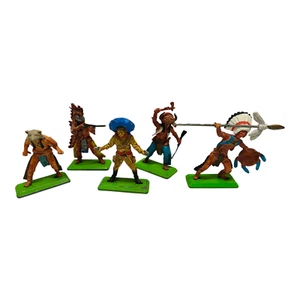 sympa lot de figurine britains indien métal 1971 - Imagen 1 de 1