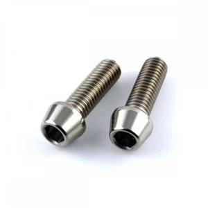 Aprilia V4 Tuono 11-13 Tapa de Acero Inoxidable Pinza Trasera Pernos de Montaje - Imagen 1 de 1