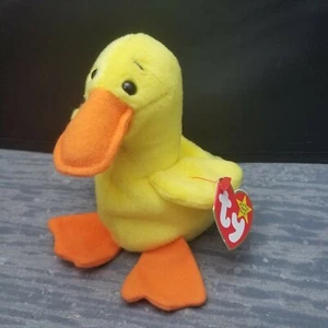 Ty Beanie Babys Rentner Quacksalber die Ente seltenes Sammlerstück Spielzeug - Bild 1 von 6