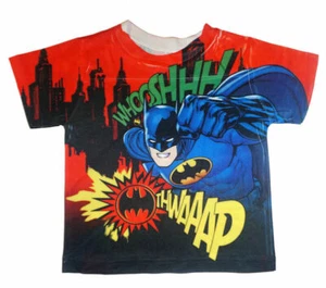 Batman Boys Sublimation All Over Print Top Size 2T 3T 4T 4 5/6 7 - Picture 1 of 1