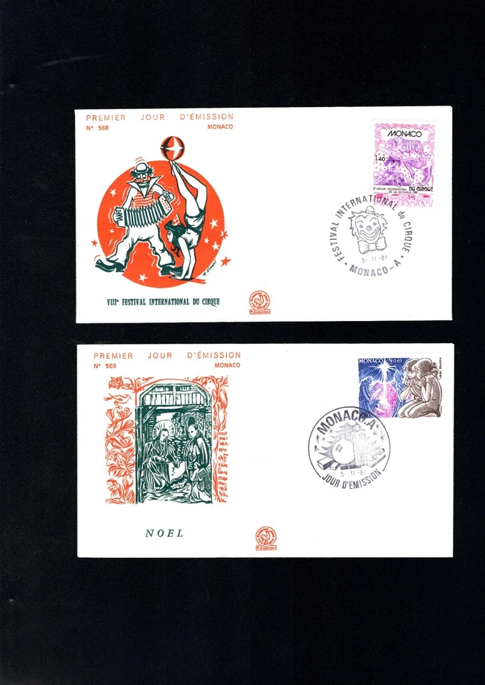 Monaco FDC Nr. 1499 - 1500   (MO) - Bild 1 von 1