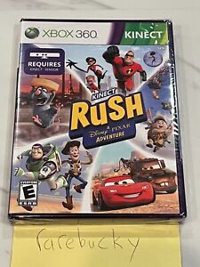 Kinect Rush: A Disney Pixar Adventure (Xbox 360) NEW SEALED Y-FOLD W/UPC MINT!