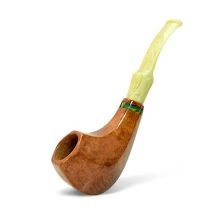 Briar Rauchtabak Freihand sechseckig Handwerker Unikat Exklusiv Holzpfeife - Bild 1 von 9