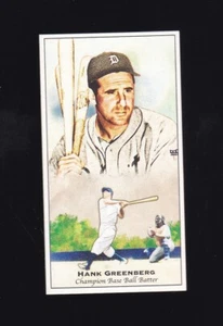 2011 Topps Kimball Champions Hank Greenberg #KC90 Detroit Tigers - Picture 1 of 2