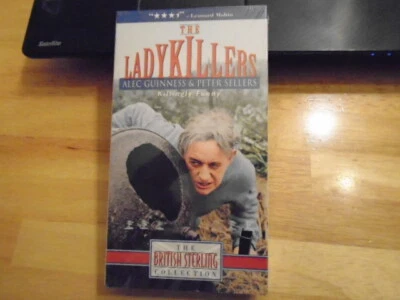SEALED RARE OOP Ladykillers VHS film 1955 Alec Guinness star wars Peter Sellers  - Image 1 of 2