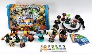Skylanders Konvolut 34teilig Figuren Kristalle Karten Sticker Portal Tasche - Bild 1 von 9