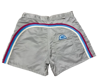 Gray Sundek 31 Rainbow Beach Swim Board Shorts Trunks Bath Suit Size 31 S - Image 1 of 4
