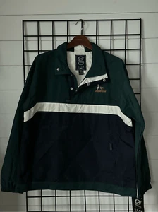 Vintage Gear For Sports 1/4 Button Collar Pullover Nylon jacket NWT sz medium Co - Picture 1 of 11