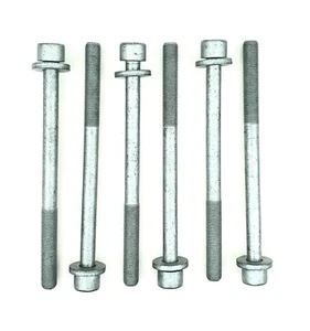 6x Original Opel Cylinder Head Bolts Vectra A, Ascona C - 90444862 - Picture 1 of 2