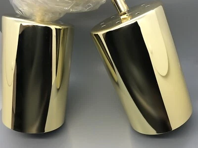 ACCESS LIGHTING  20217-PB 2LT BULLET SPOTLIGHT BRASS FLOODLIGHT DOUBLE - Image 1 of 3