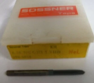 8 32 NC Gewindebohrer Sossner G H3 Spiralspitze KH 590-0040, 7 Gewinde Zuleitung - Bild 1 von 1