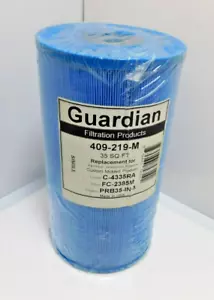 POOLPURE Antimicrobial Spa Filter Replaces Pleatco PRB35-IN-M, Unicel C-4335RA, - Picture 1 of 7