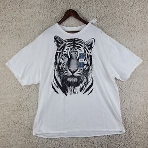 DOM White Tiger T-Shirt Men's Size 3XL XXXL (54/56) Short Sleeve Crew Neck NEW