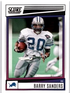 BARRY SANDERS 2022 Panini Score #91 Detroit Lions HOF - Picture 1 of 2