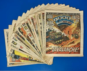 Lot of 20 2000 AD Magazines Prog 408-427 COMPLETE! Judge Dredd 09/03/85-20/07/85 - Picture 1 of 23