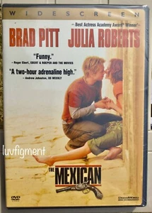 The Mexican DVD 2001 Widescreen Julia Roberts Brad Pitt Action Comedy Sealed - Picture 1 of 2