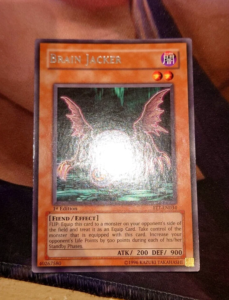 Yu-Gi-Oh Brain Jacker - FET-EN034 - Rare - 1st Edition - Image 1 of 1