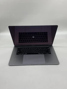 Apple MacBook PRO 15" A1990 2018 i7-8750H 16GB DDR4 256GB SSD Gray -C/SEE PHOTO - Afbeelding 1 van 7